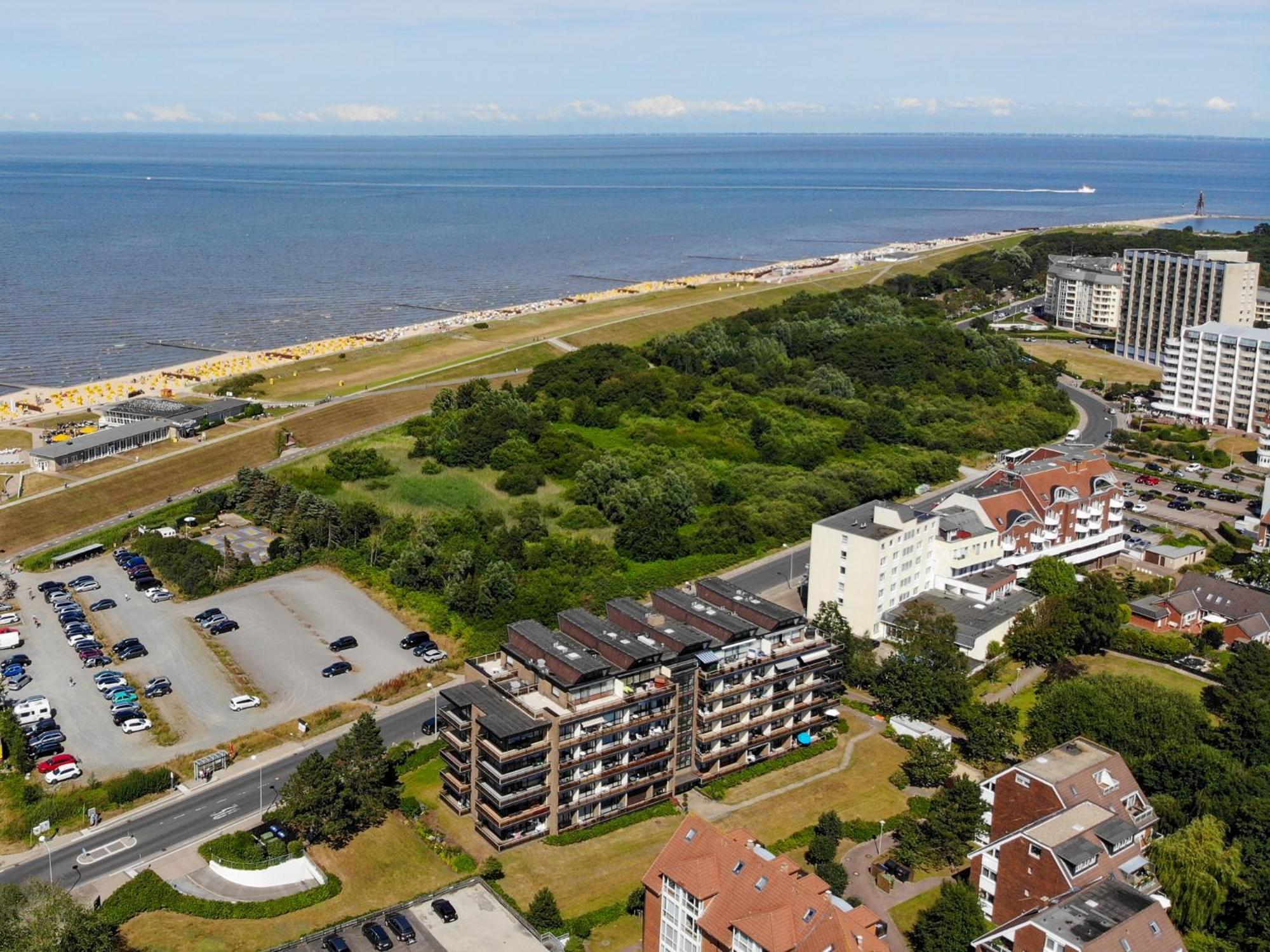 Whg. 121 Haus Jan Am Strand Cuxhaven Exteriér fotografie