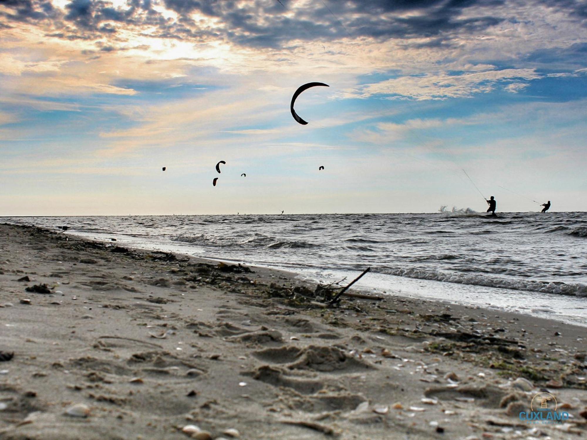 Whg. 121 Haus Jan Am Strand Cuxhaven Exteriér fotografie